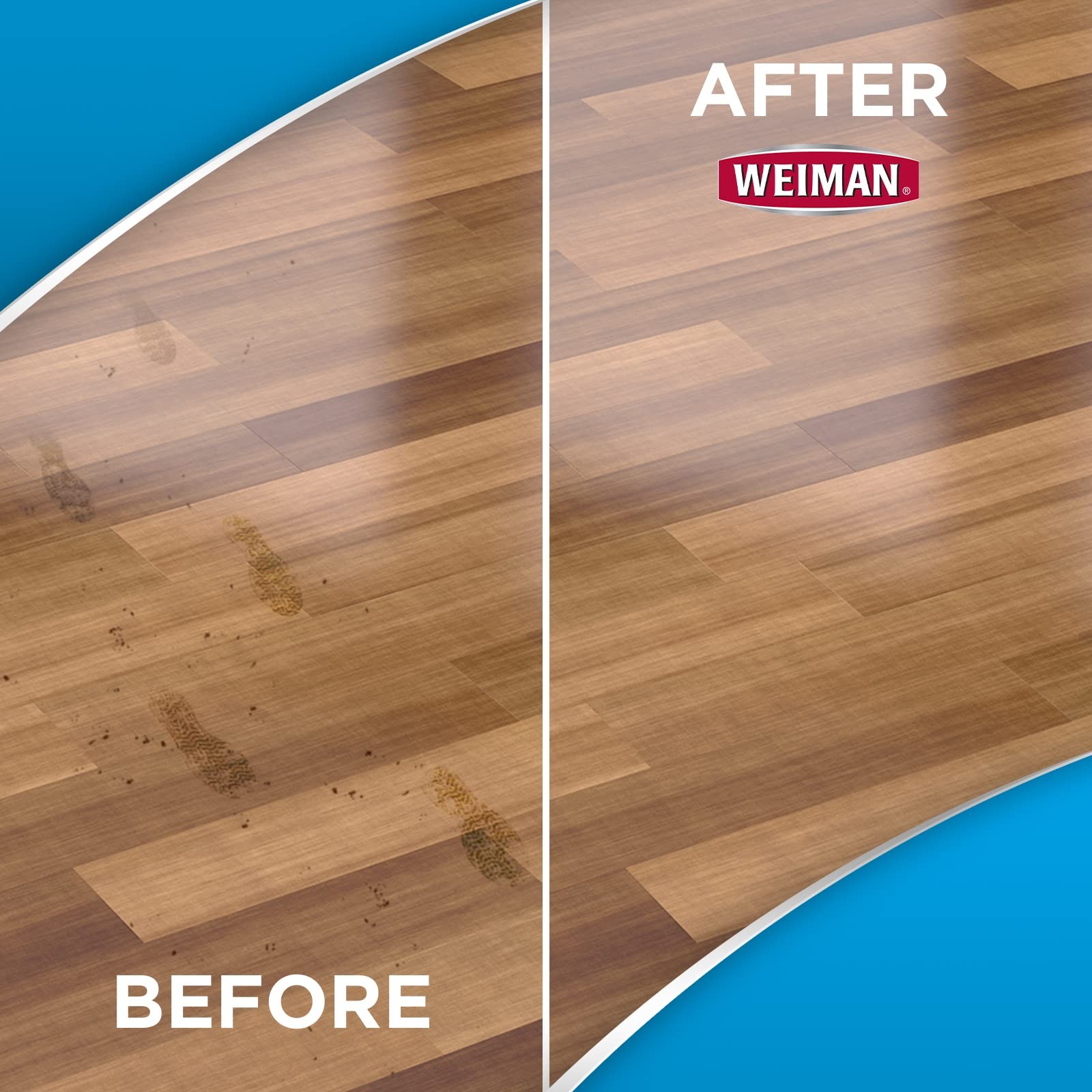 Weiman Hardwood Floor Cleaner – 32 Ounce – Non-toxic for Finished Hardwood Oak