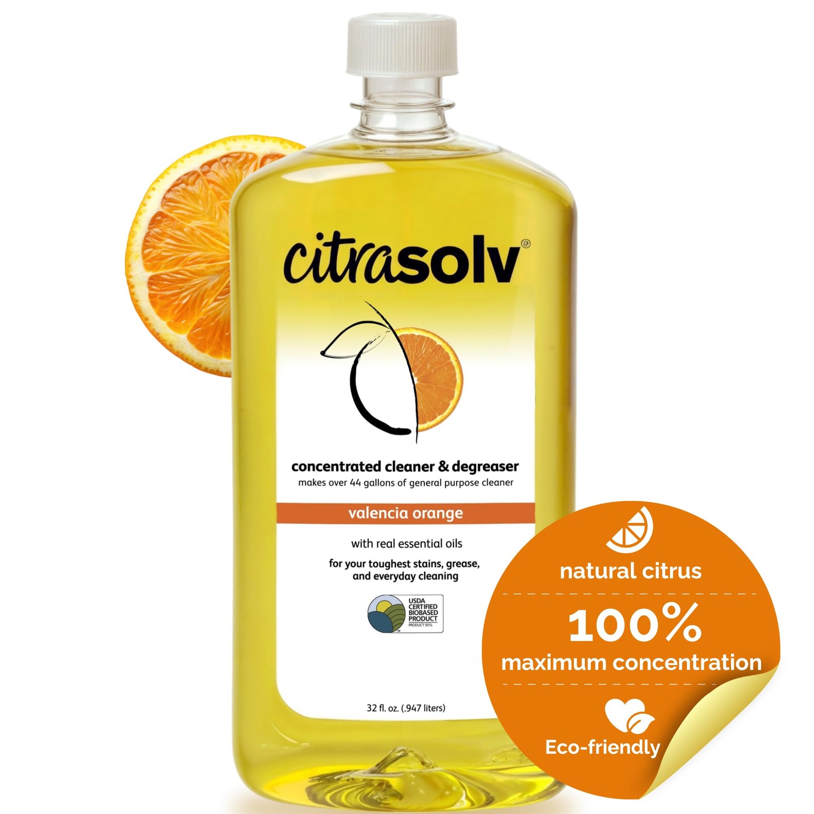 Citra Solv Citrus Solvent Orange Cleaner 32 Oz. 32 Oz