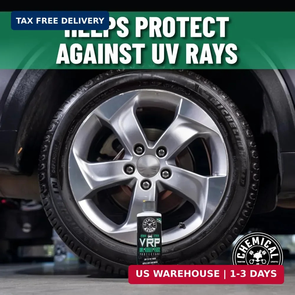 Chemical Guys VRP Vinyl, Rubber and Plastic Protectant, Super Shine Dressing for