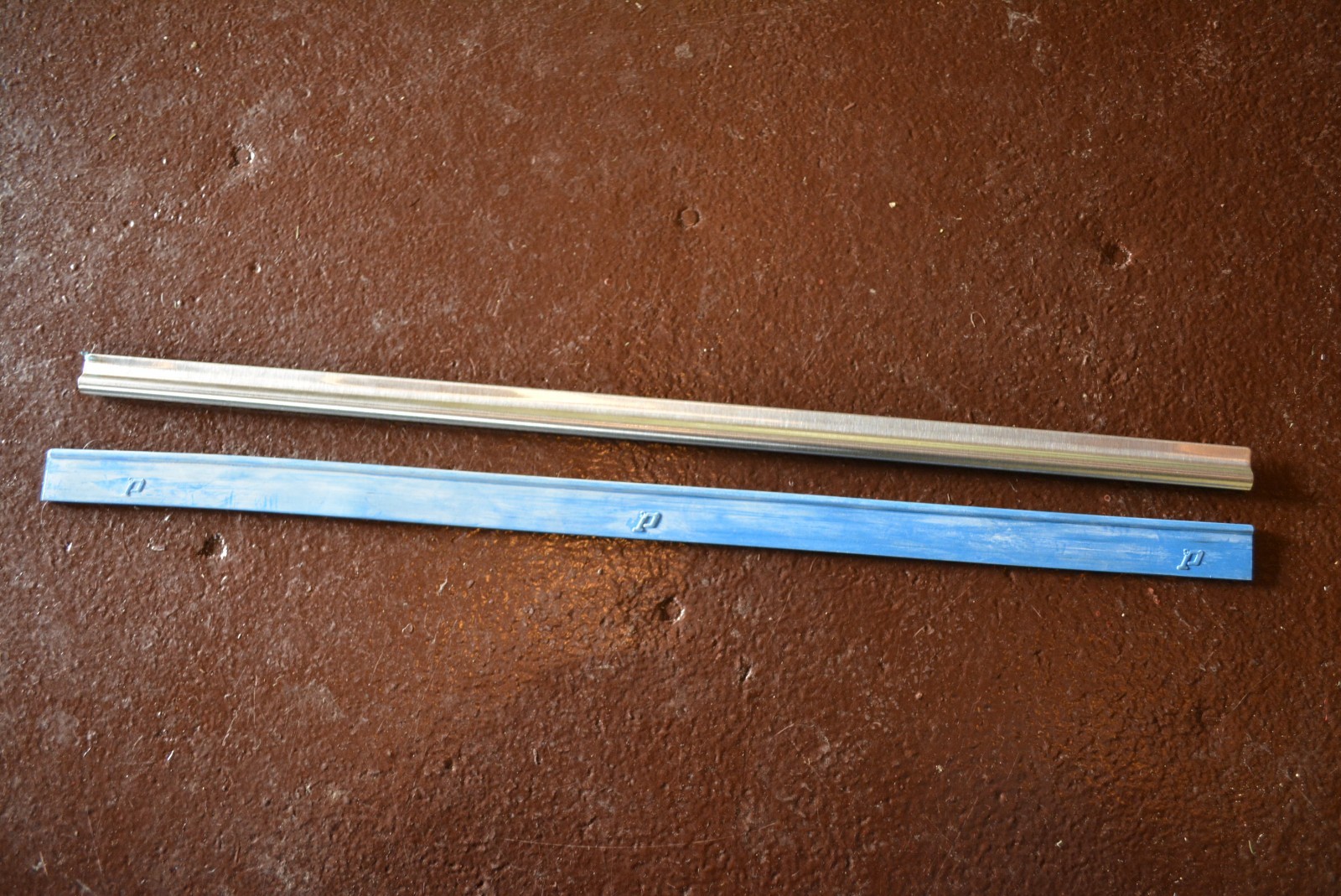 5 qty!! Squeegee Channel ( 18 inch ), LB9 Brand, w/1 soft rubber ea,