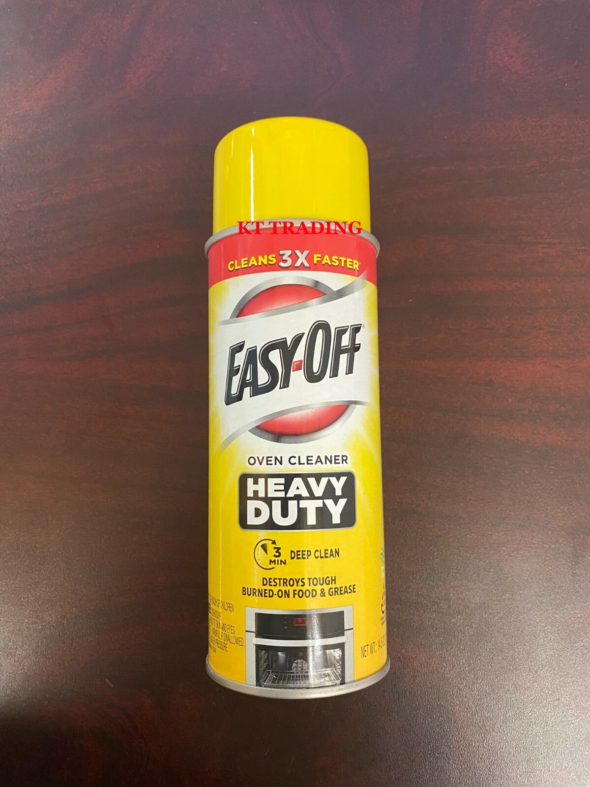 EASY-OFF Fresh Scent HEAVY DUTY Oven Tough Grease Deep Cleaner 14.5oz ~3X FASTER