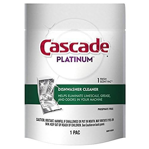 Cascade Dishwasher Detergent Pack Eliminates Limescale Grease Odors 1 Count