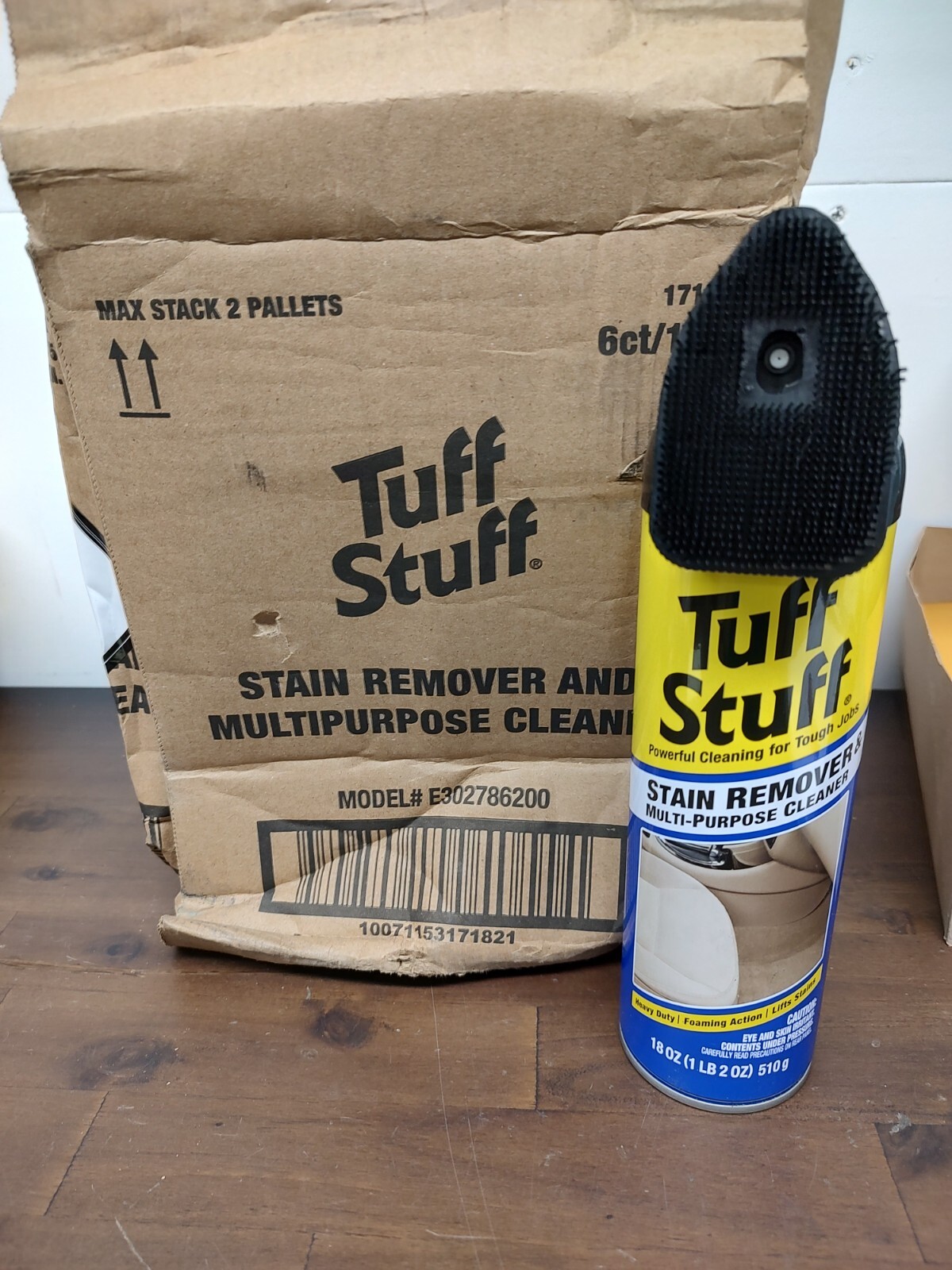Tuff Stuff Heavy Duty Stain Remover Multi Purpose Cleaner 18 Ounce Foaming Ac…