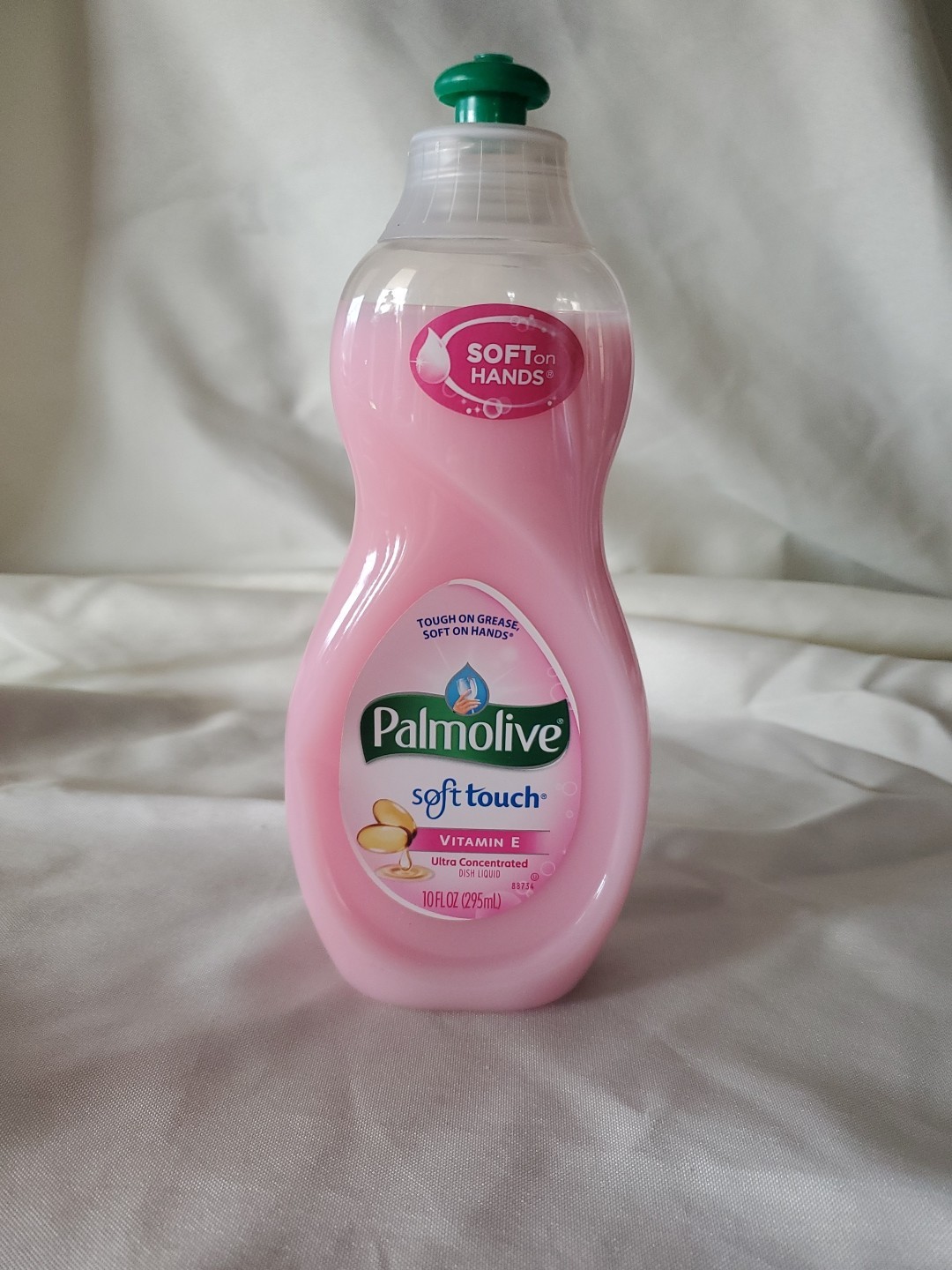 Palmolive Soft Touch Vitamin E Ultra Concentrated Pink Dish Liquid Soap 10 Oz