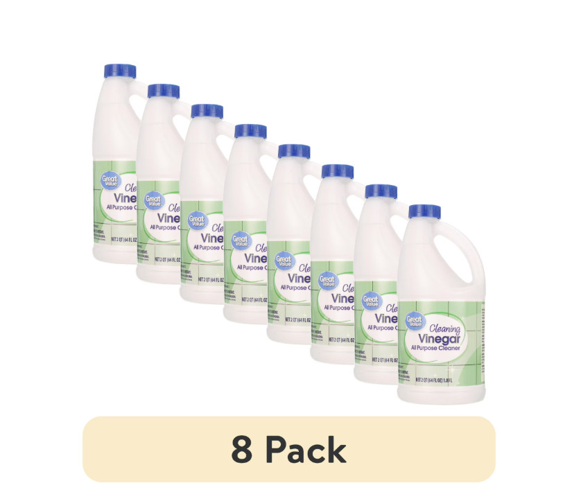 Great Value Cleaning Vinegar All-Purpose Cleaner, 64 fl oz, 6PACK