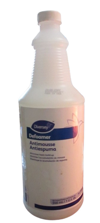 Diversey Defoamer Carpet Cleaner Minimizes Foam Build-Up 1 Qt 946 mL 95002620