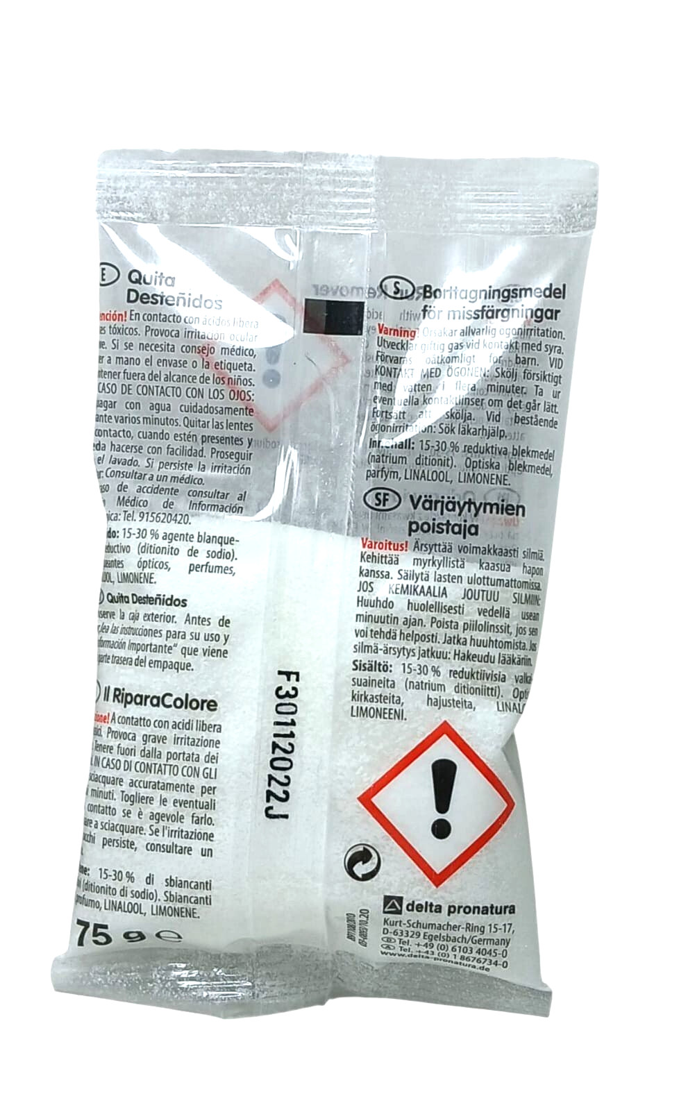 Dr. Beckmann Colour Run Remover, Restores Original Color, Removes Greyings