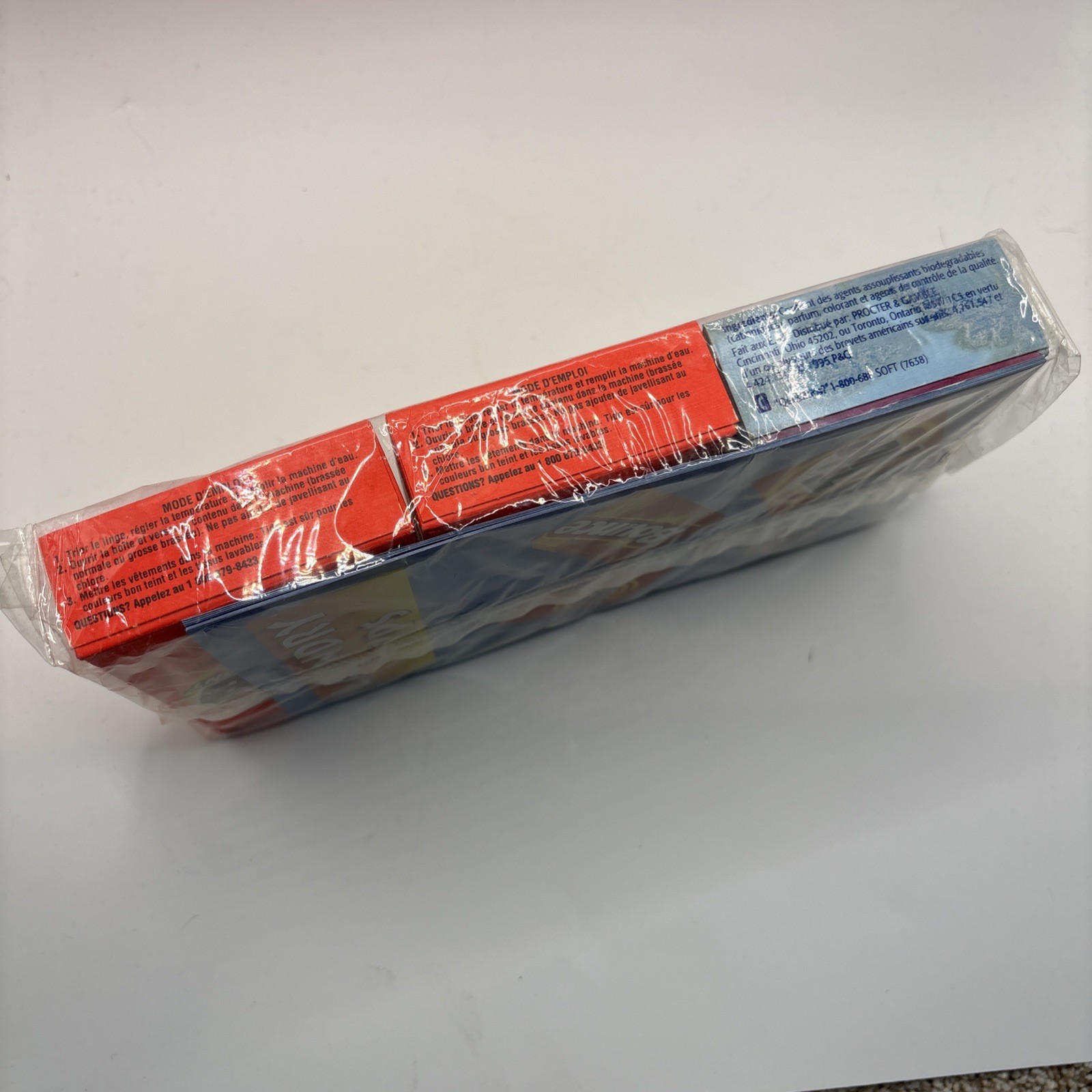 1995 TIDE w/ Bleach Laundry Detergent + DOWNY ULTRA Fabric Softener Sample Pack
