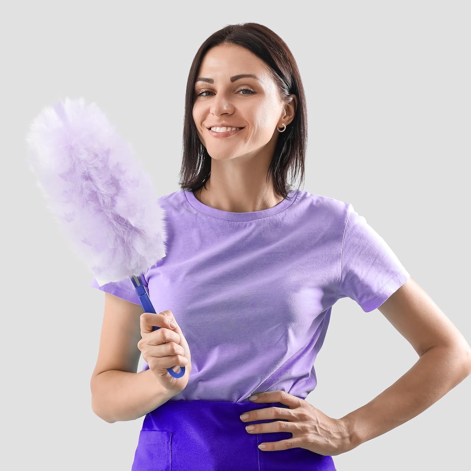 100 Pcs Duster Refills Compatible w/ Swiffer Dusters Bulk Disposable Replacement