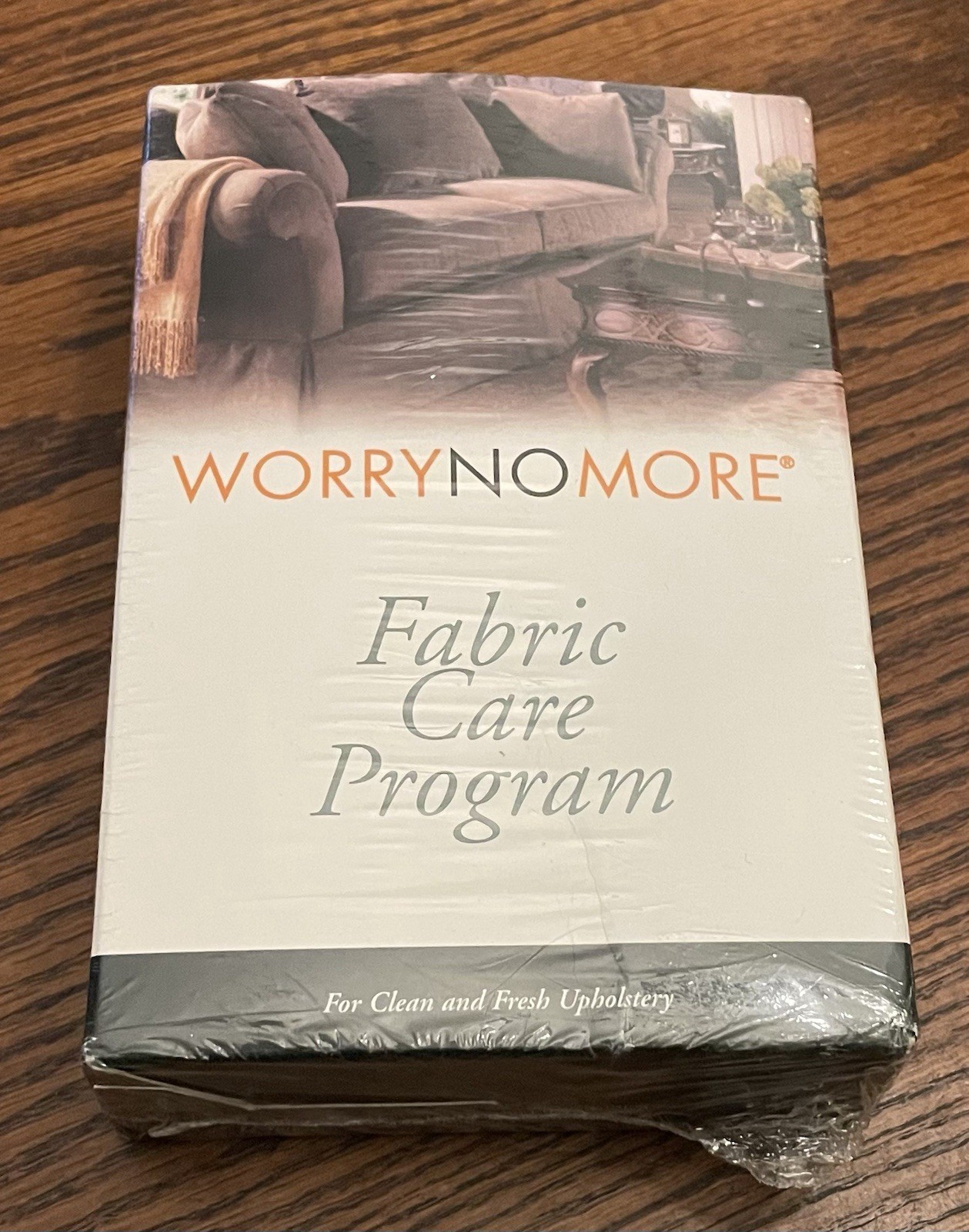 Worry No More Fabric Care Program For Clean Fresh Uphostery New Sealed