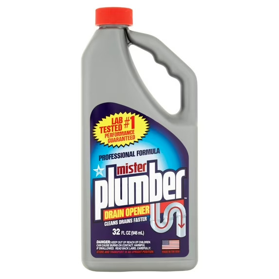 Mister Plumber Professional Formula Drain Opener Liquid 32 fl oz Scent Free