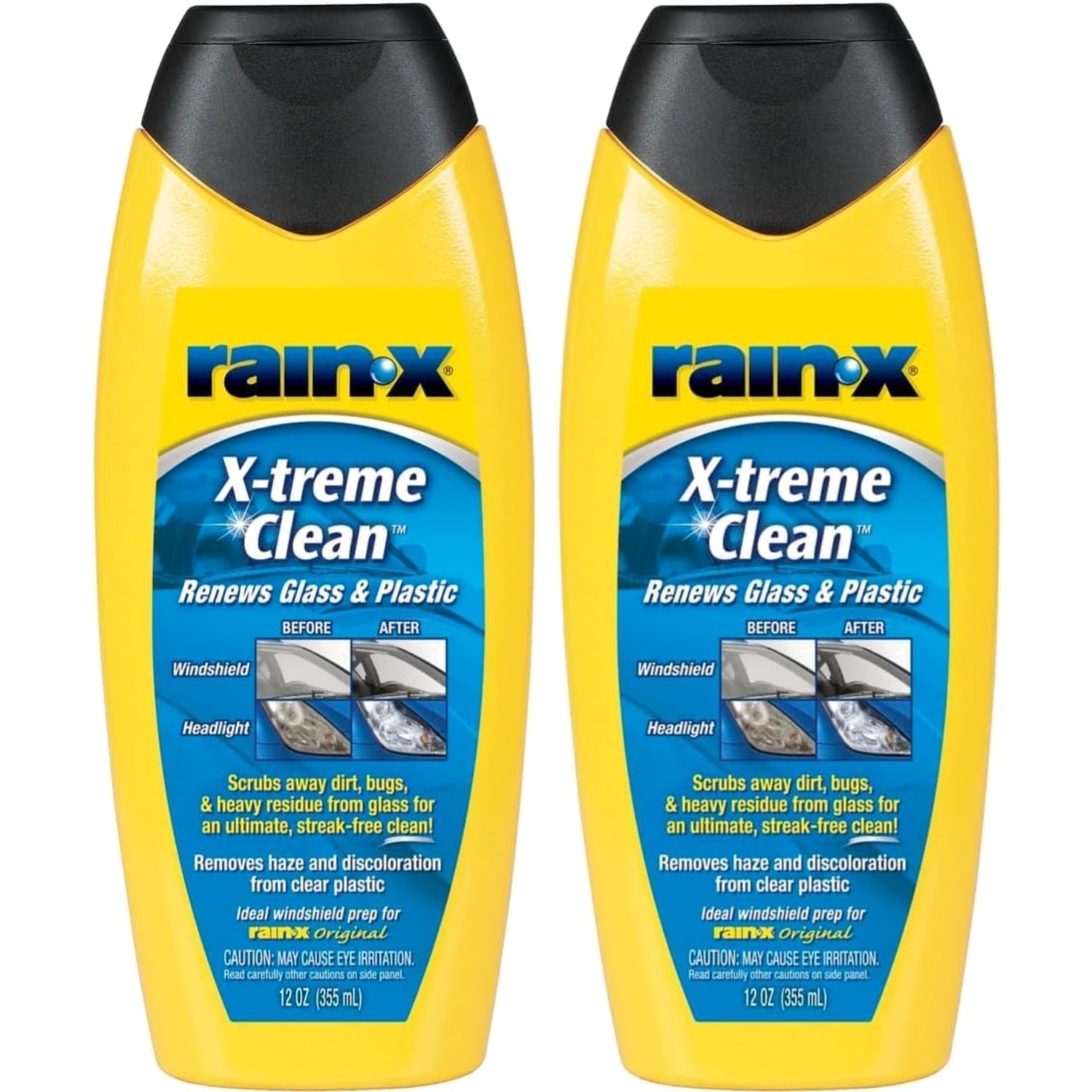5080217 X-treme Clean Glass Cleaner – 12 fl oz. Pack of 2