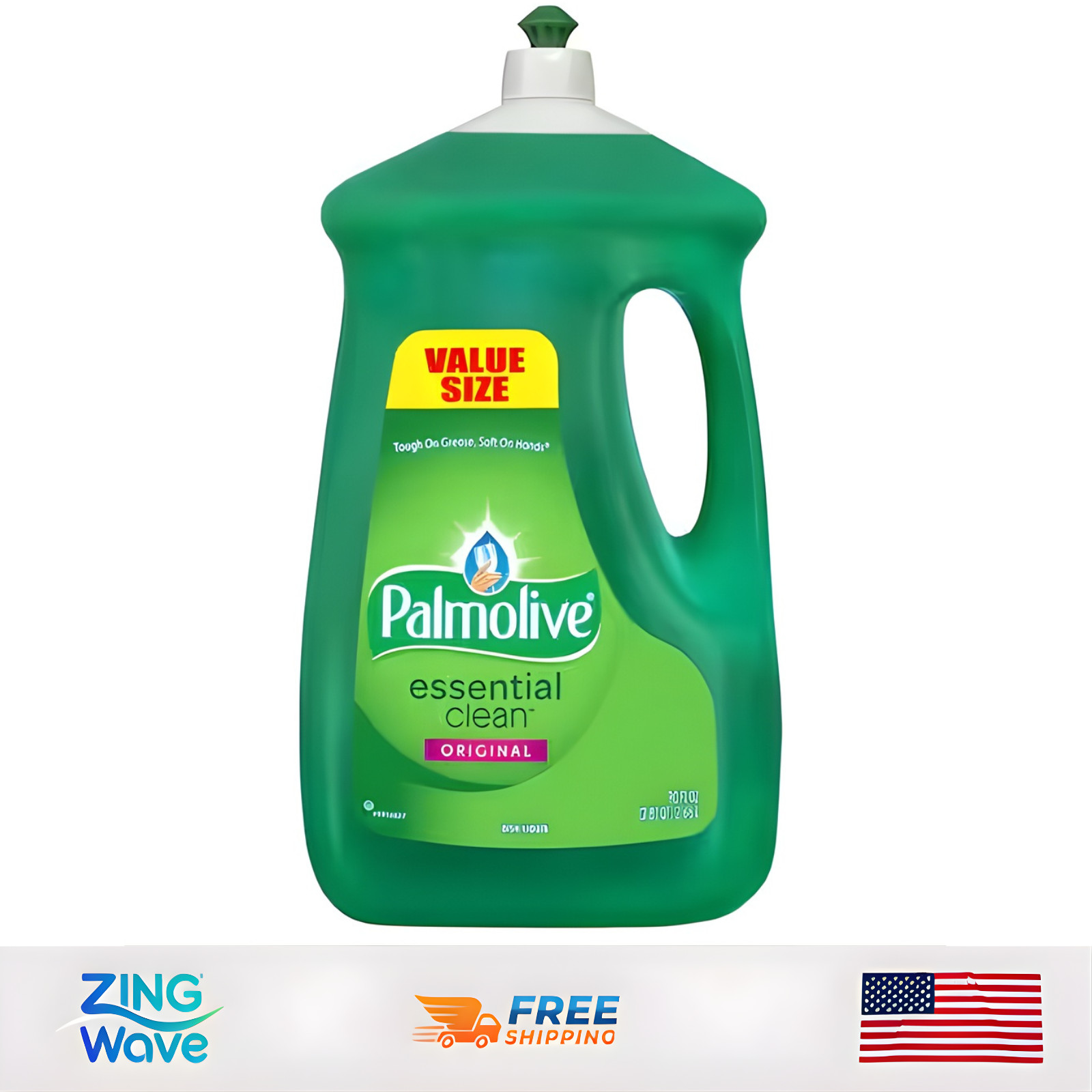 Liquid Dish Soap Palmolive Original 90 Oz Green Grease Cutter Heavy Duty New