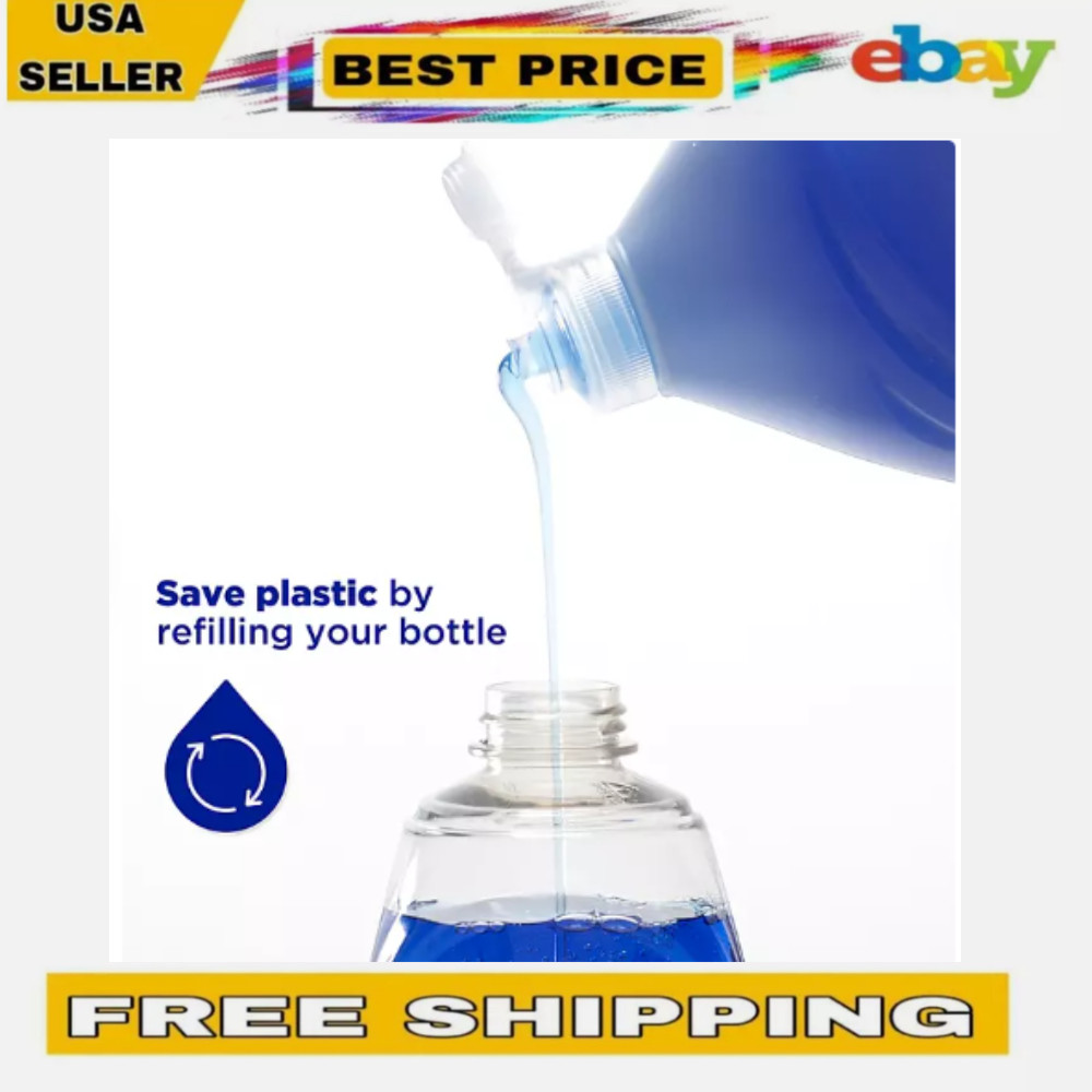 Dawn Platinum Dishwashing Liquid Dish Soap Refreshing Rain 90fl oz