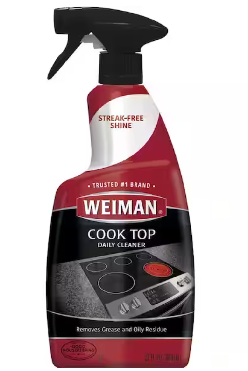 WEIMAN Glass Ceramic Stove Top DAILY CLEANER Polish Shine Protect RANGE TOP 22oz