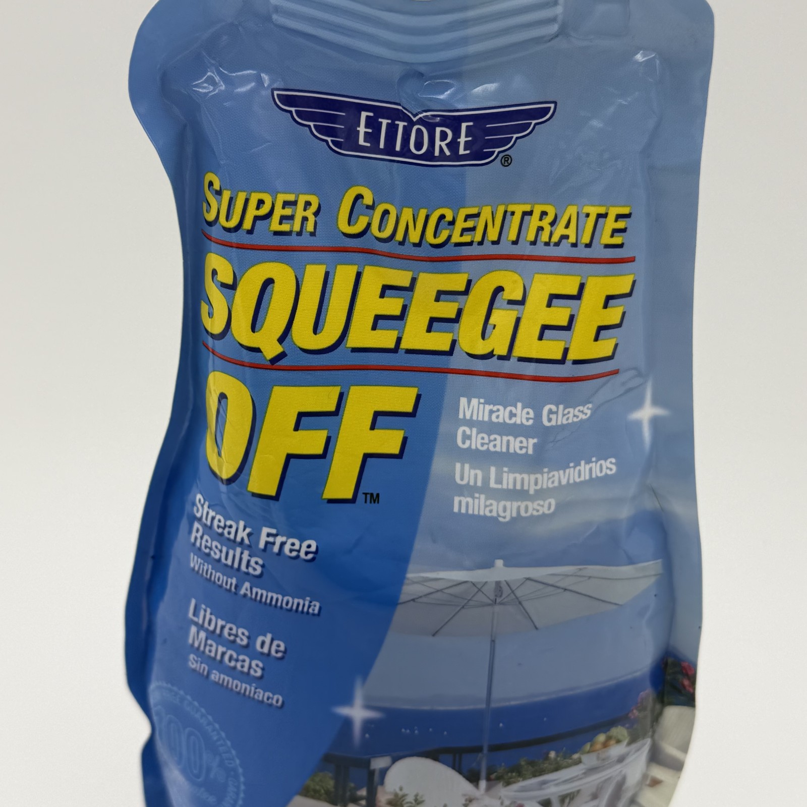 Ettore Super Concentrate Squeegee Off Glass Cleaner 16 fl oz – Makes 16 Gallons