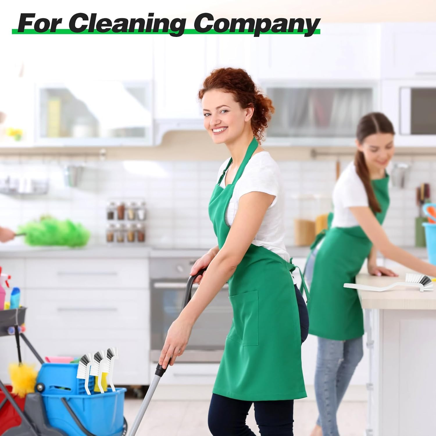 12 Pcs Kitchen Scrub Brush Bulk Sink Bathroom Edge Corner Cleaning Brush Right A