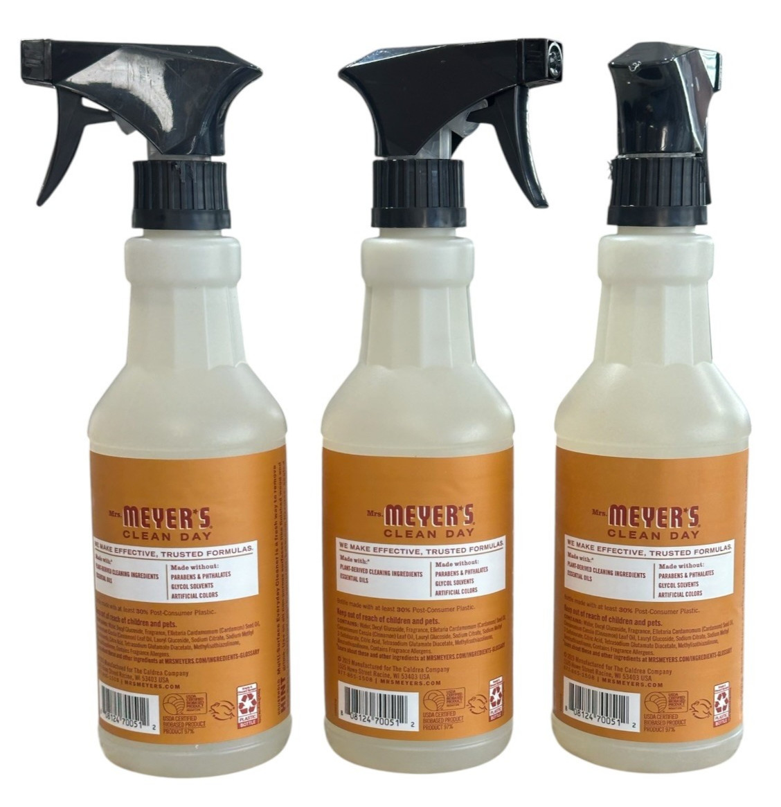 Mrs Meyer’s Clean Day Apple Cider Multi Surface Cleaner 16 Fl Oz Pack of 3