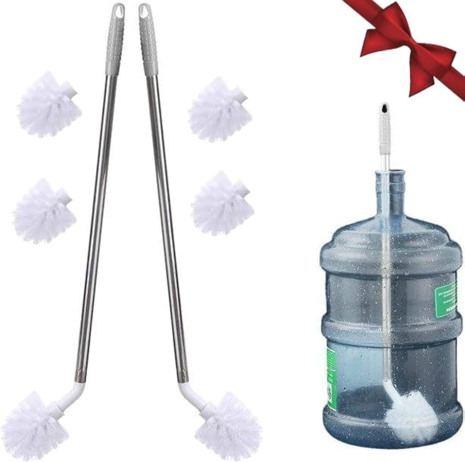 5 Gallon Bottle Brush – 5 Gallon Water Jug Brush Cleaner | 28″ Long 3 & 5 Gallon
