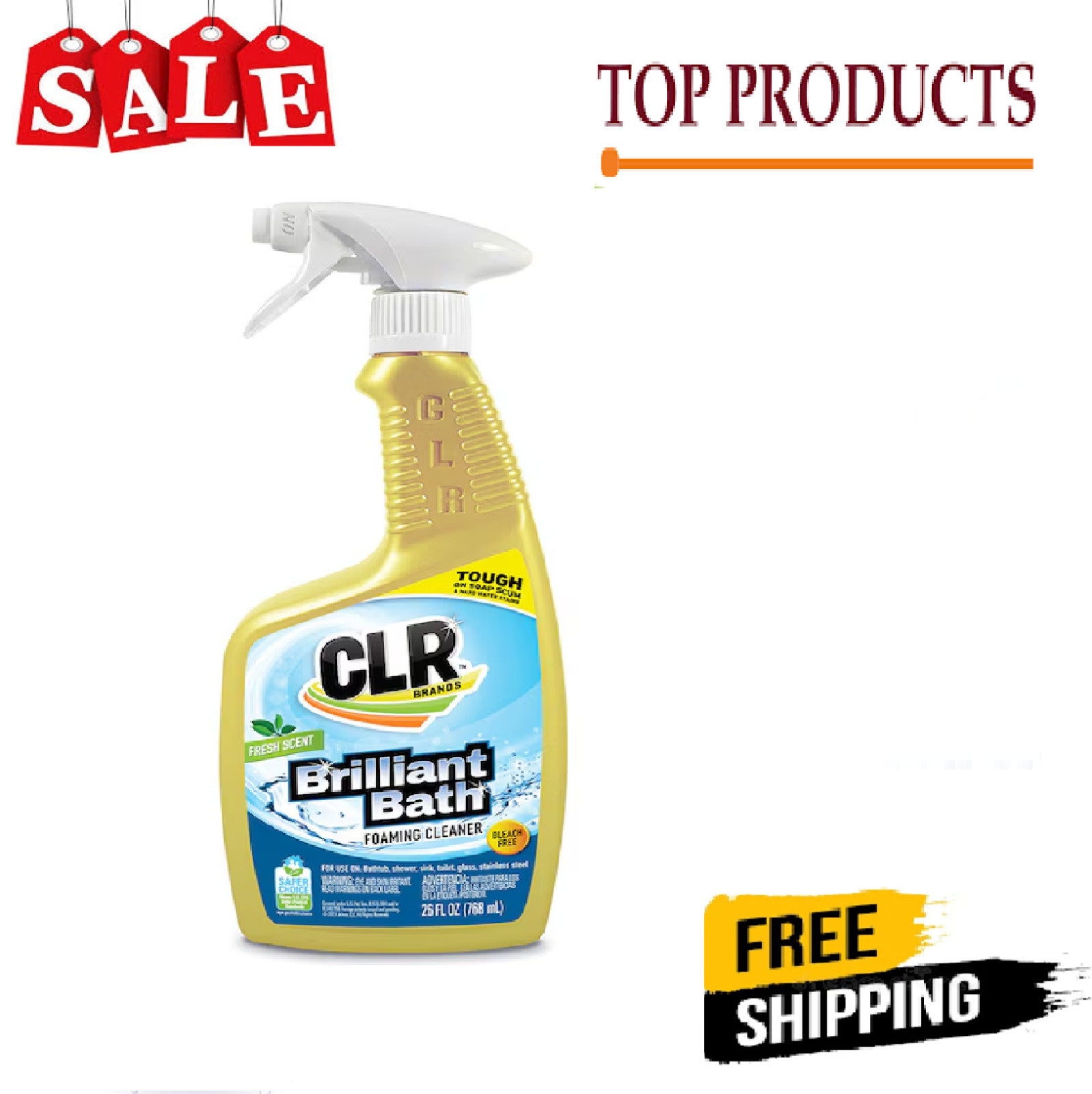 CLR 26 Ounce(s) Fresh Foam Multipurpose Bathroom Cleaner