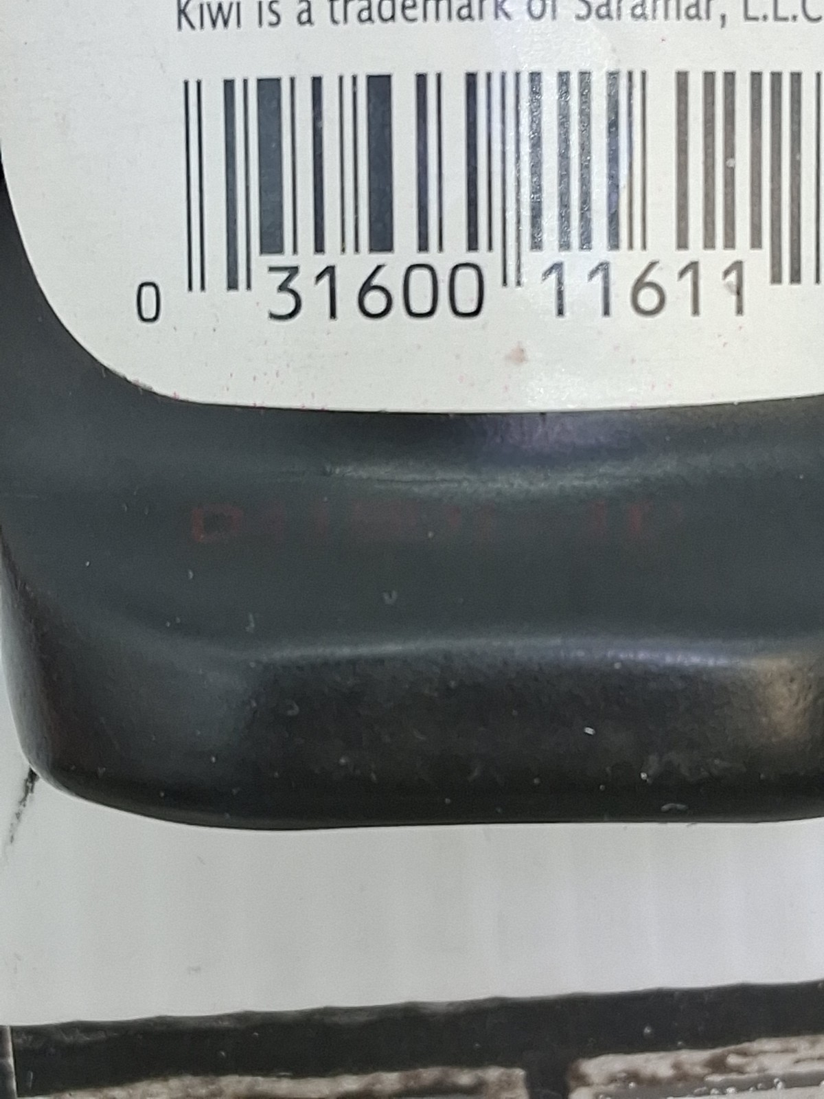 KIWI Black Leather Dye 75ml Water Resistant Color Restorer With Polisher {45}