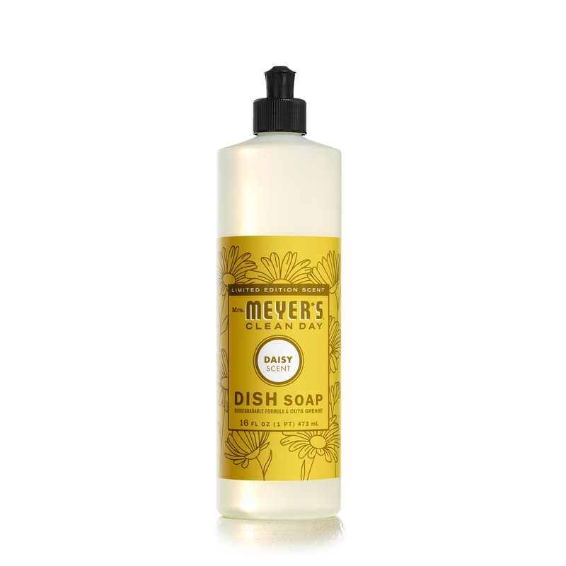 Mrs. Meyer’s Clean Day Daisy Scent Liquid Dish Soap 16 oz 1 pk (Pack of 6)