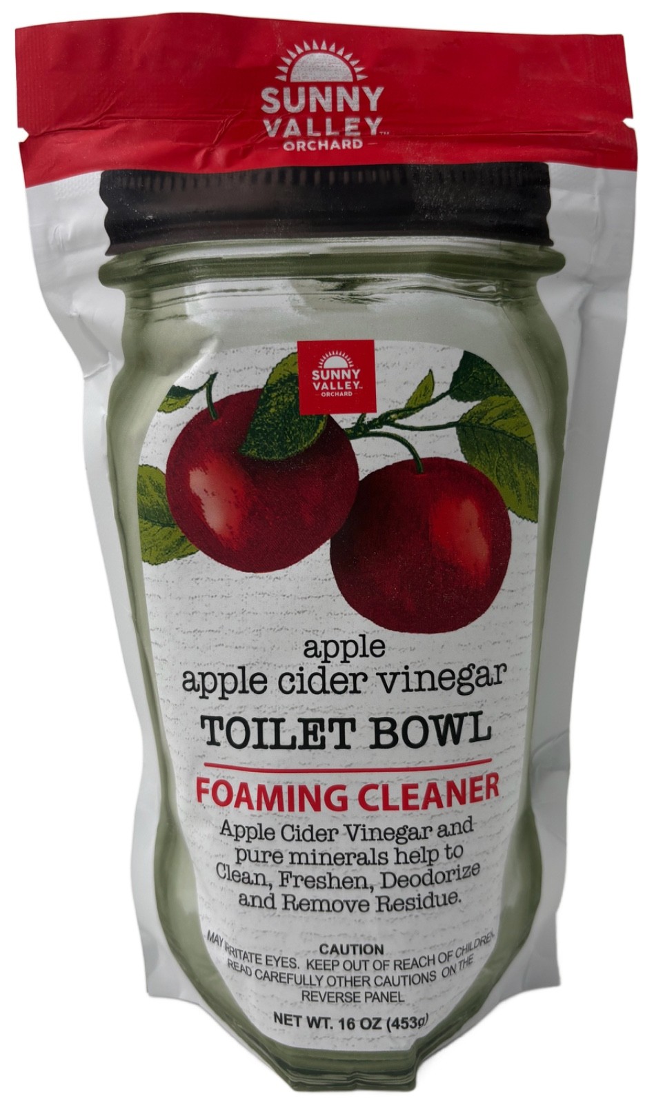 #Sunny Valley Orchard 16 oz. Apple Cider Vinegar Toilet Bowl Foaming Cleaner