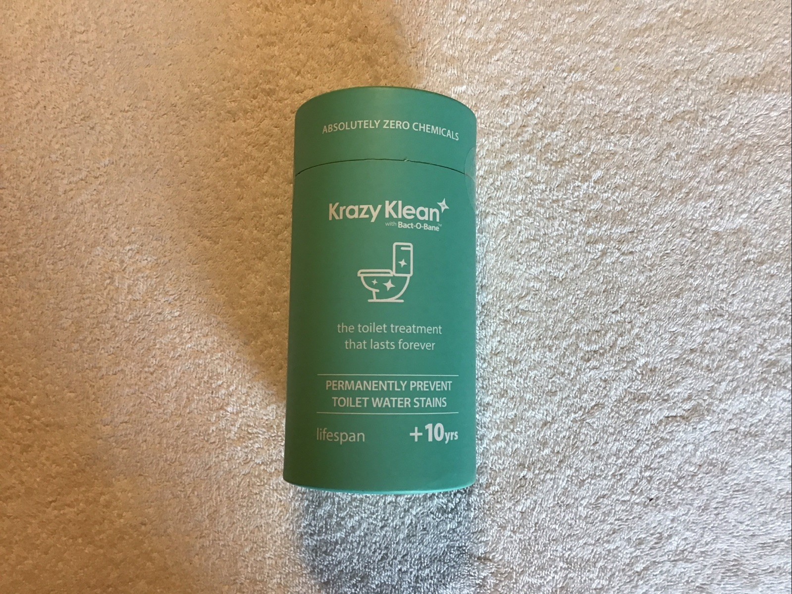 Krazy Klean with Bact-O-Bane Chemical Free Toilet Treatment