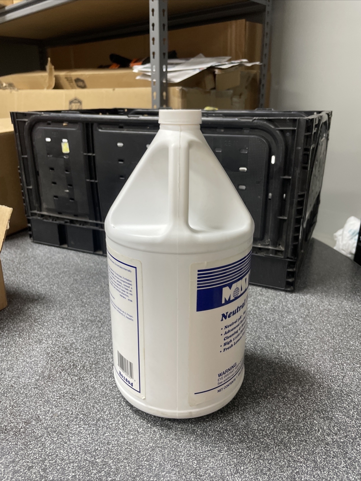 Misty Neutral Floor Cleaner EP Lemon 1gal Bottle B18044