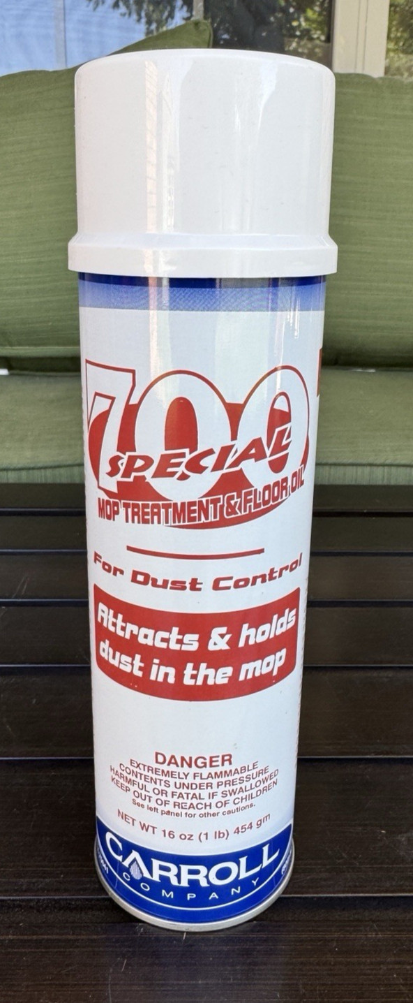 700 Special Spray Cleaning Mop Treatment & Floor Oil Carroll 16 Oz 85% Works
