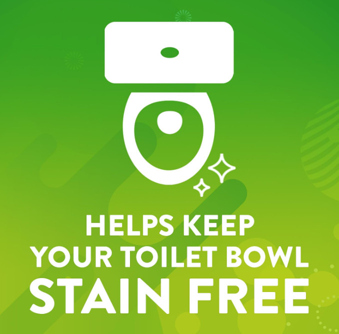 Scrubbing Bubbles Continuous Clean Toilet Drop-Ins, Automatic Blue Toilet Bowl C