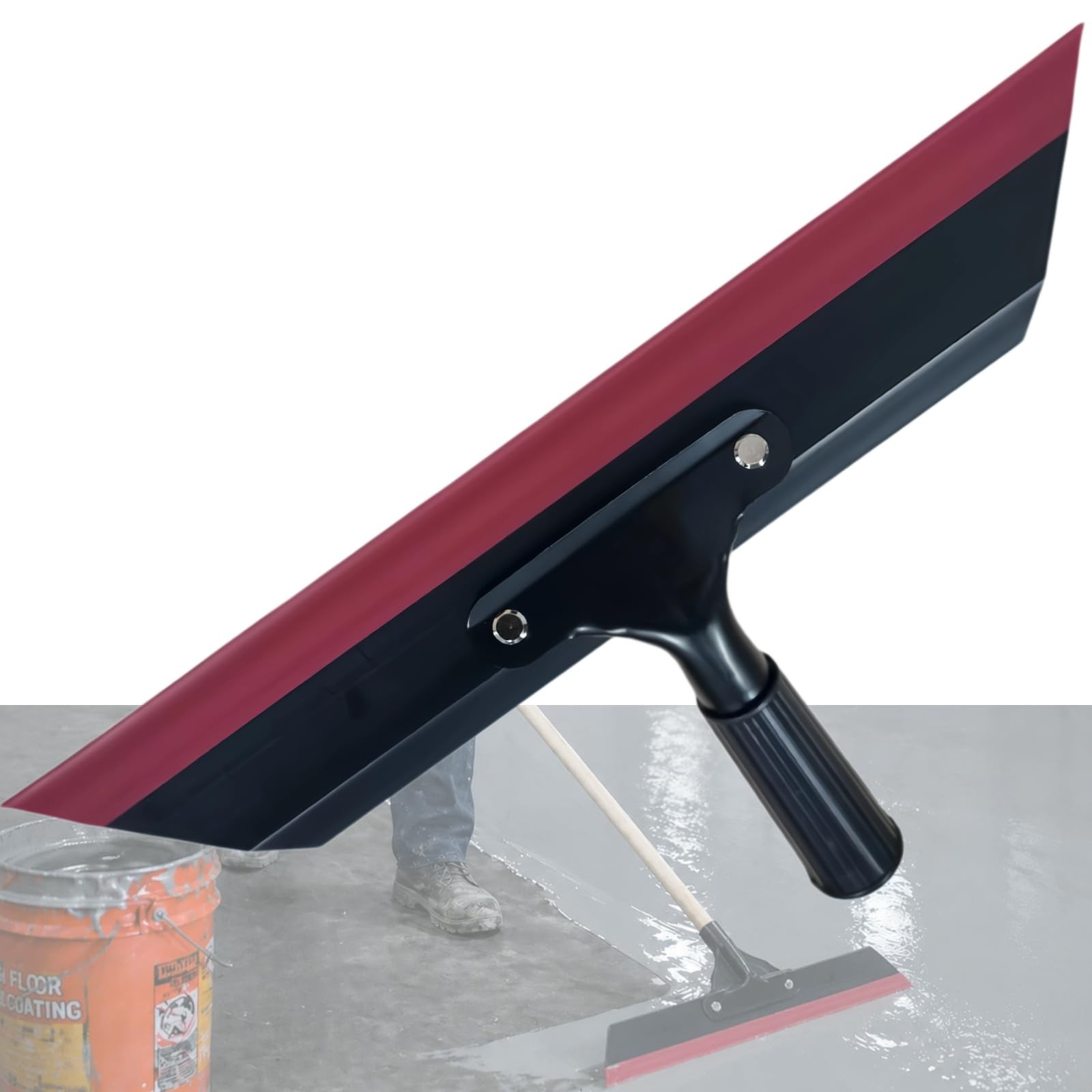 14in Magic Squeegee Trowel, Epoxy Spreader Trowel with Flexible Blade, Smooth…