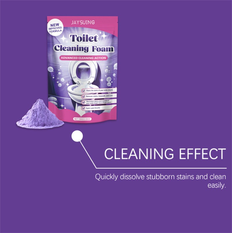 Fizzclean Toilet Foam Cleaner, Toilet Cleaning Foam Insta-Action 100g (-20%off)
