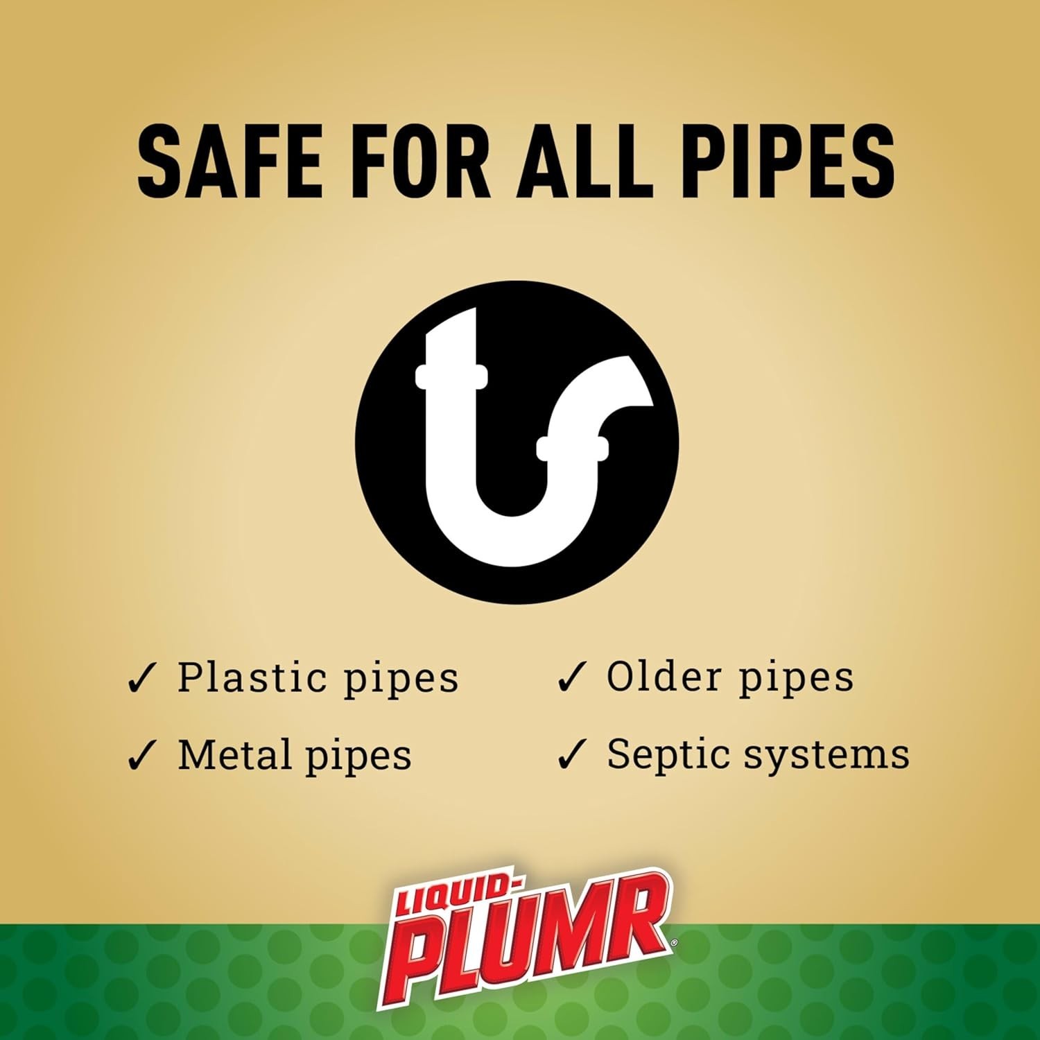 Liquid-Plumr Hair Clog Remover Gel 16oz, Drain Opener, Safe for All Pipes