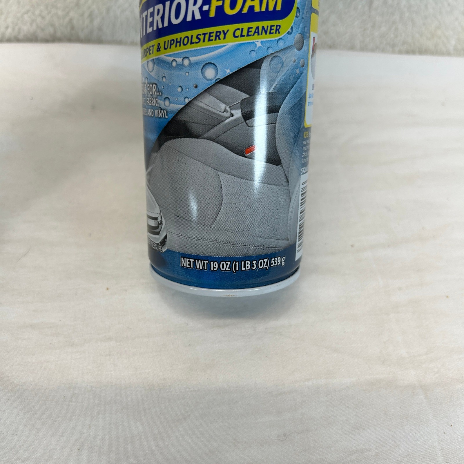 2 Pack OxiClean Interior Foam Carpet & Upholstery Cleaner 19oz New