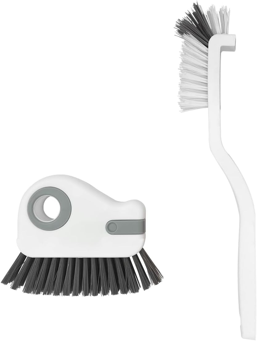 2pcs 2 in 1 Groove Crevice Cleaning Brush Window Track Cleaning