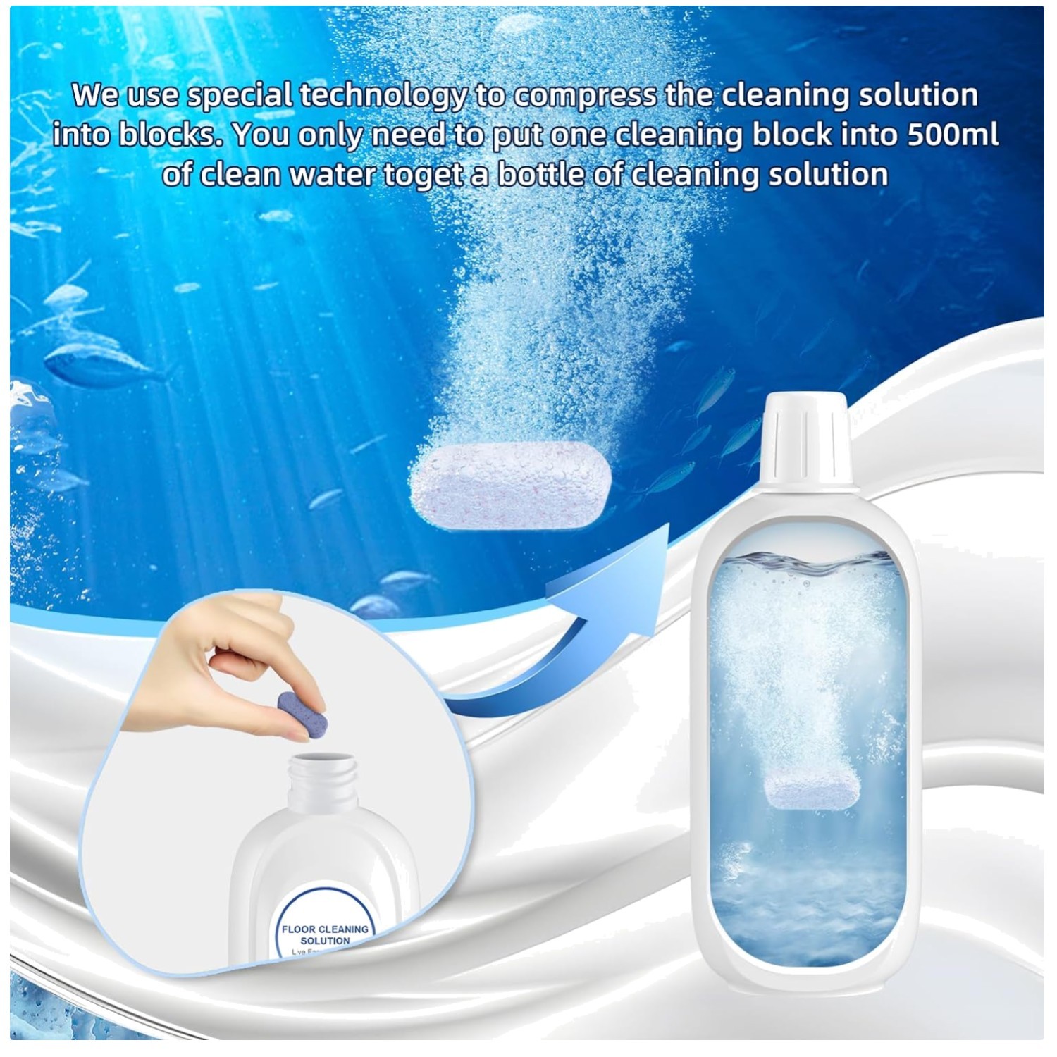 Tineco Compatible Lavender Scents Floor Cleaner 10 Bottles