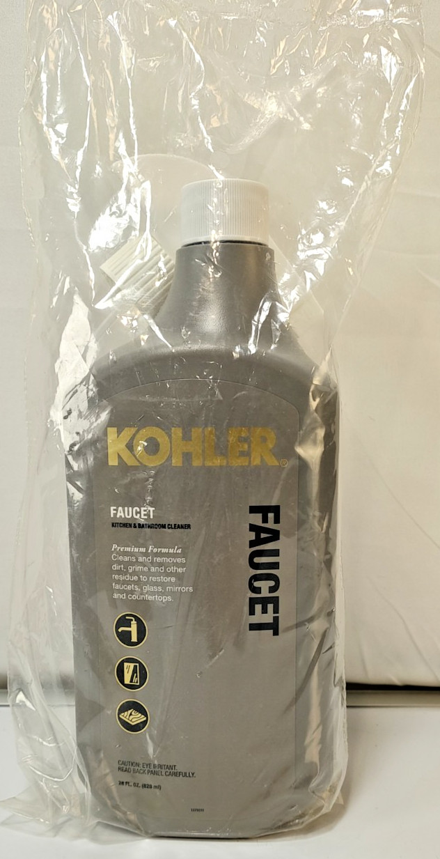 ​Kohler Faucet Cleaner Spray 28 oz Kitchen Bathroom Glass Countertop EC23723-NA