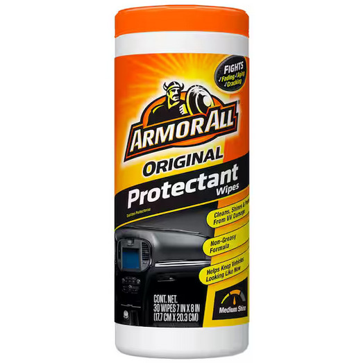 Armor All Original Formula Car Protectant Wipes (30-Count)