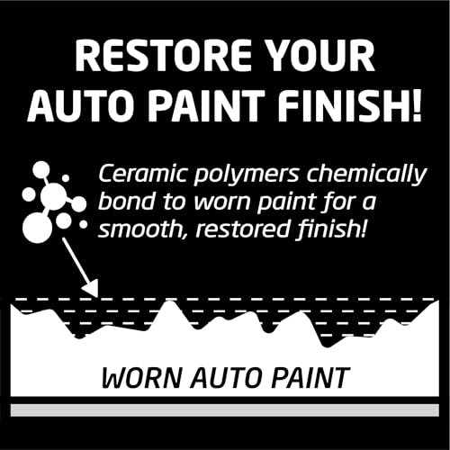 Color Wax Liquid for Cars, Gives Ceramic Water 16 Fl Oz (Pack of 1) White