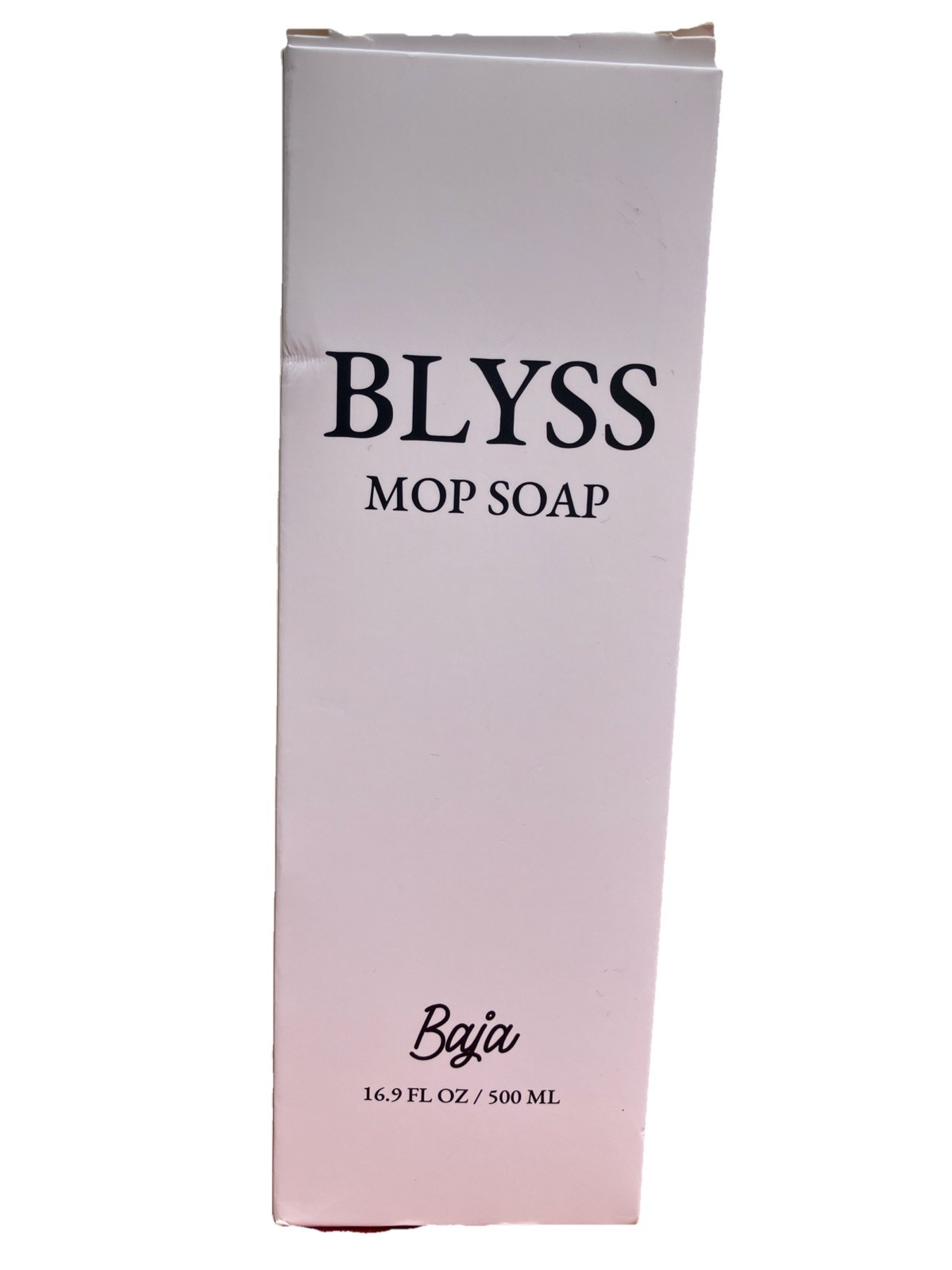 Blyss Mop Soap Cleaning Concentrate Baja 16.9fl oz Exp 12/2028 NEW