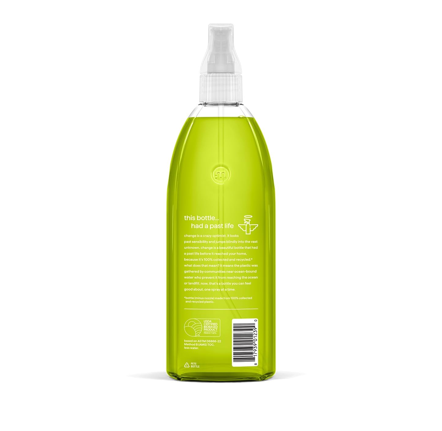 Method All-Purpose Cleaner Spray, Lime + Sea Salt 28 Fl Oz (Pack of 4), White