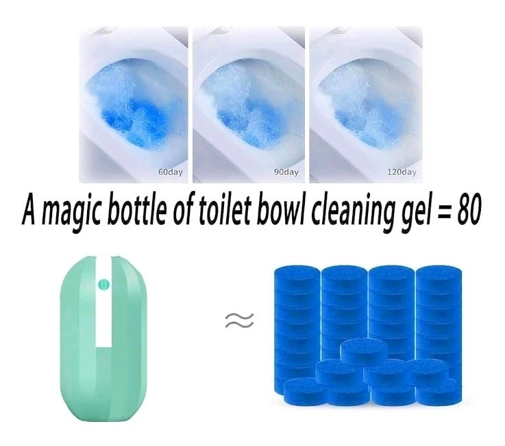 Krazy Klean Automatic Toilet Cleaner PRO Magic Bottle Fresh Scent 90 Day