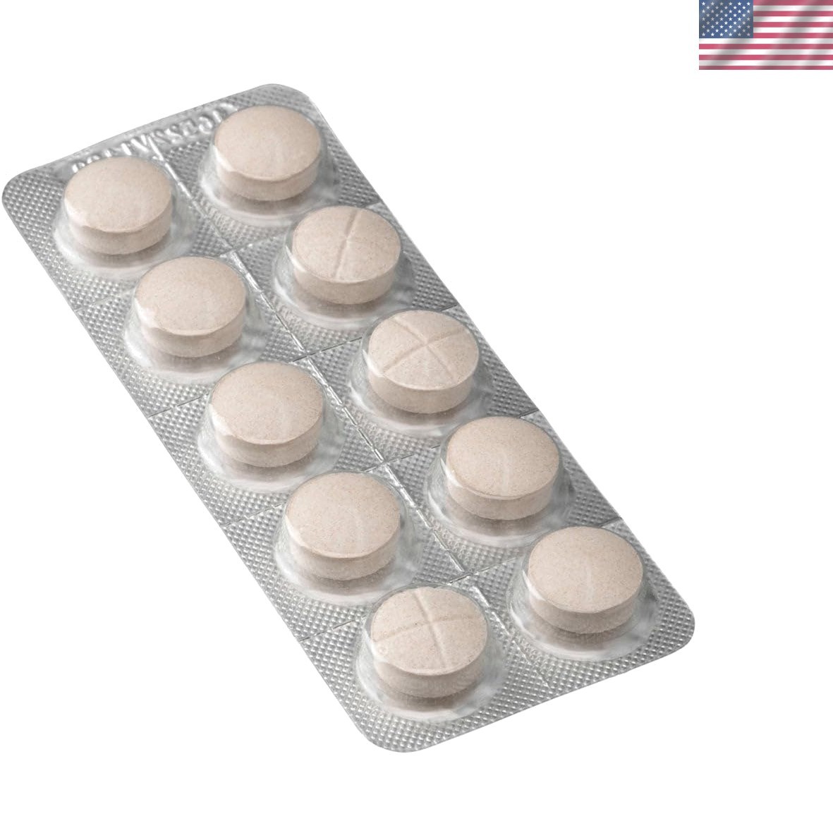Strip of 10 Non-GMO Vegetable Rennet Tablets – Easy-to-Use Cheese Coagulant