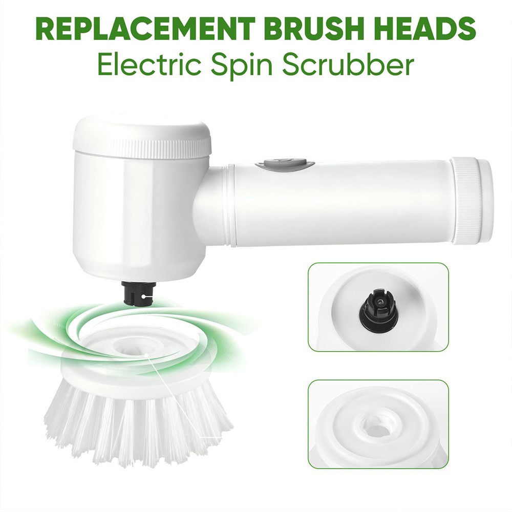 Power Scrubber Cordless Electric, Rotary Spin Cleaning Brush for Tub Floor Shoe