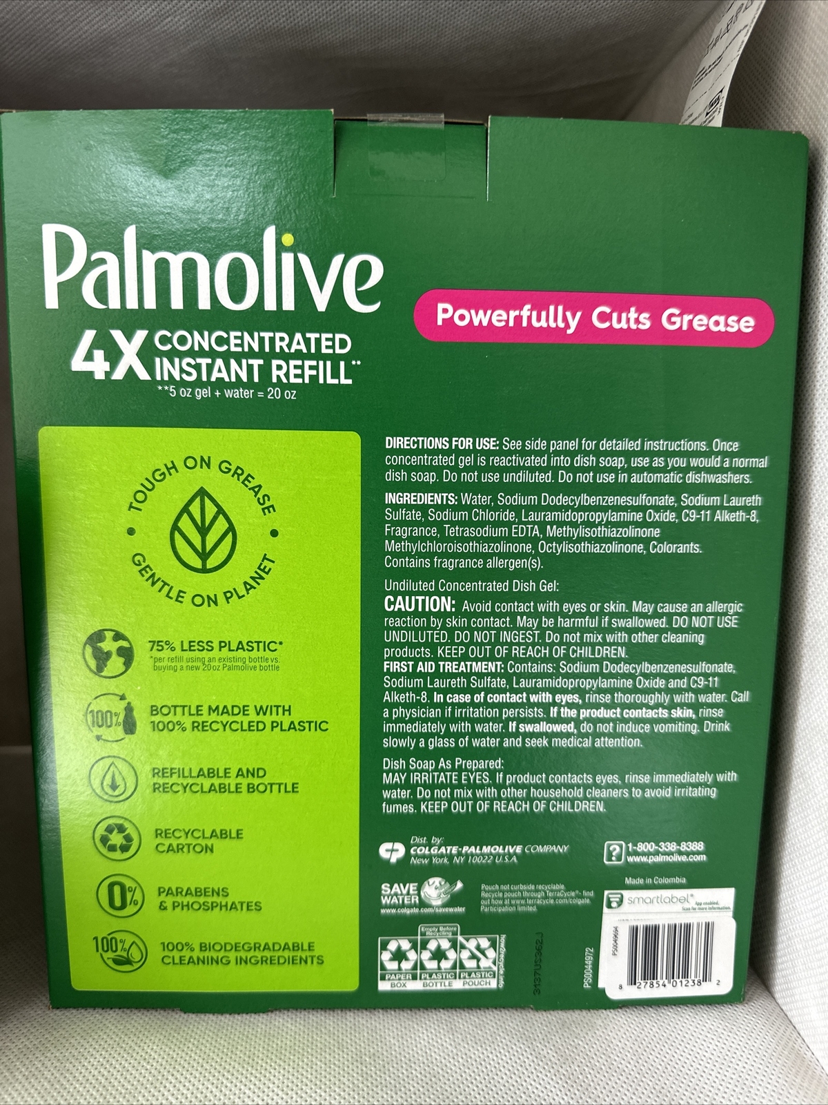 2 Palmolive 4X Concentrated Starter Kits, Fresh Citrus Scented, 2 Refill Packs✅