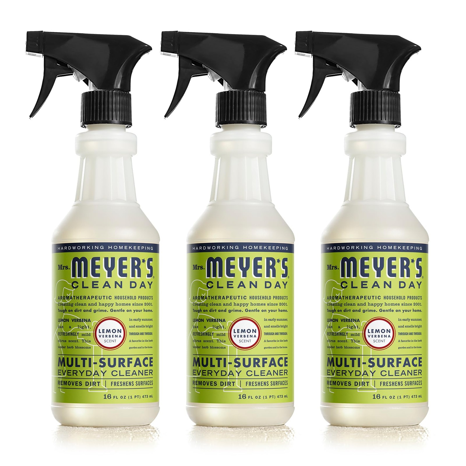 CLEAN DAY All-Purpose Cleaner Spray, Cruelty Free Formula, Lemon Verbena, 16 …