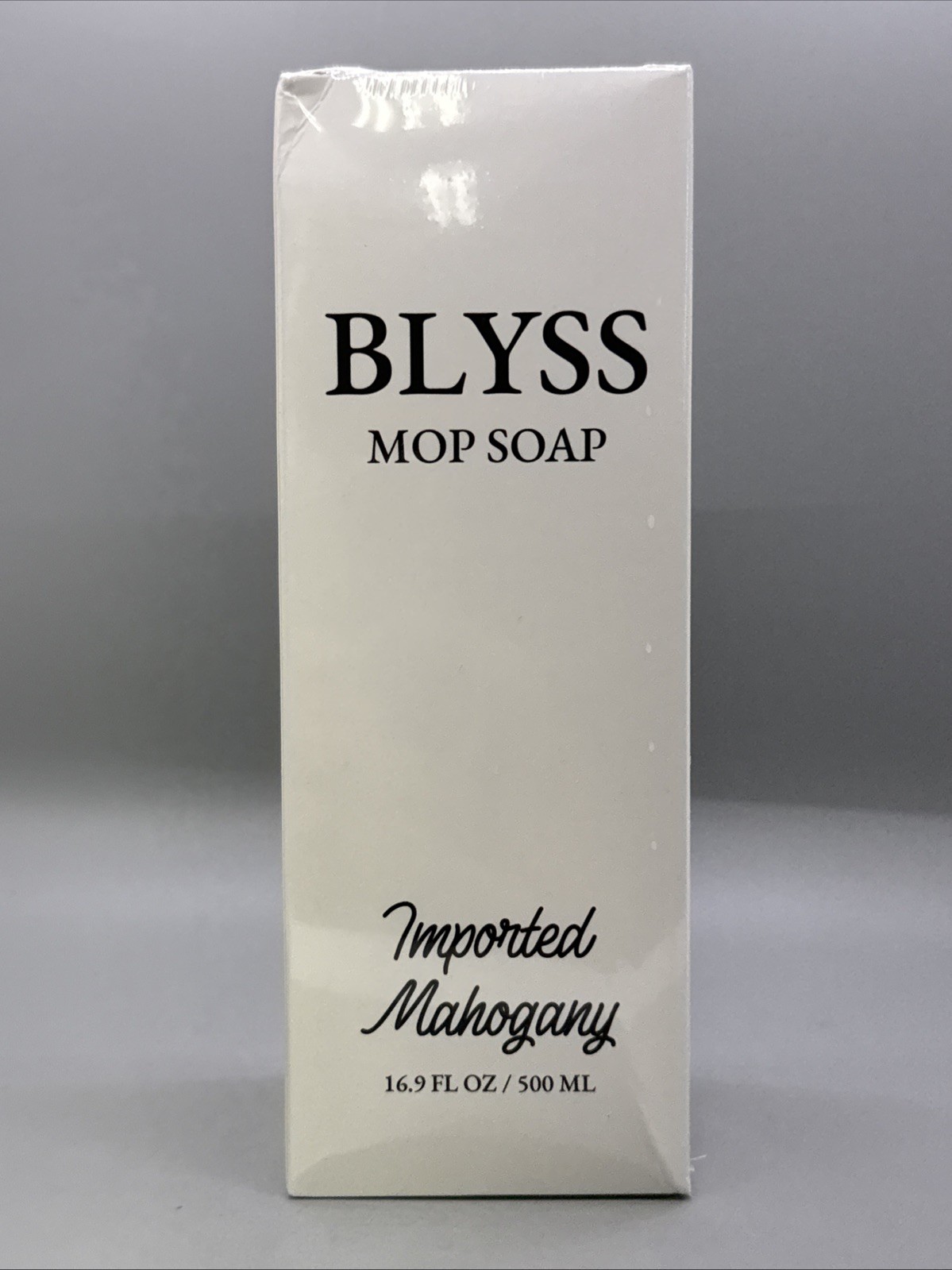 {A14} Blyss Mop Soap Imported Mahogany 16.9 Fl Oz Exp. 2029 NEW