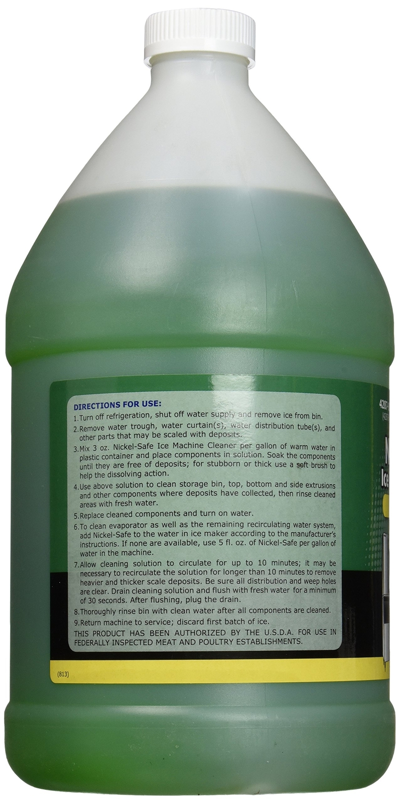 Nu-Calgon Inc 428708 Ice Machine Cleaner-1 gallon Green 128 Fl Oz Pack of 1