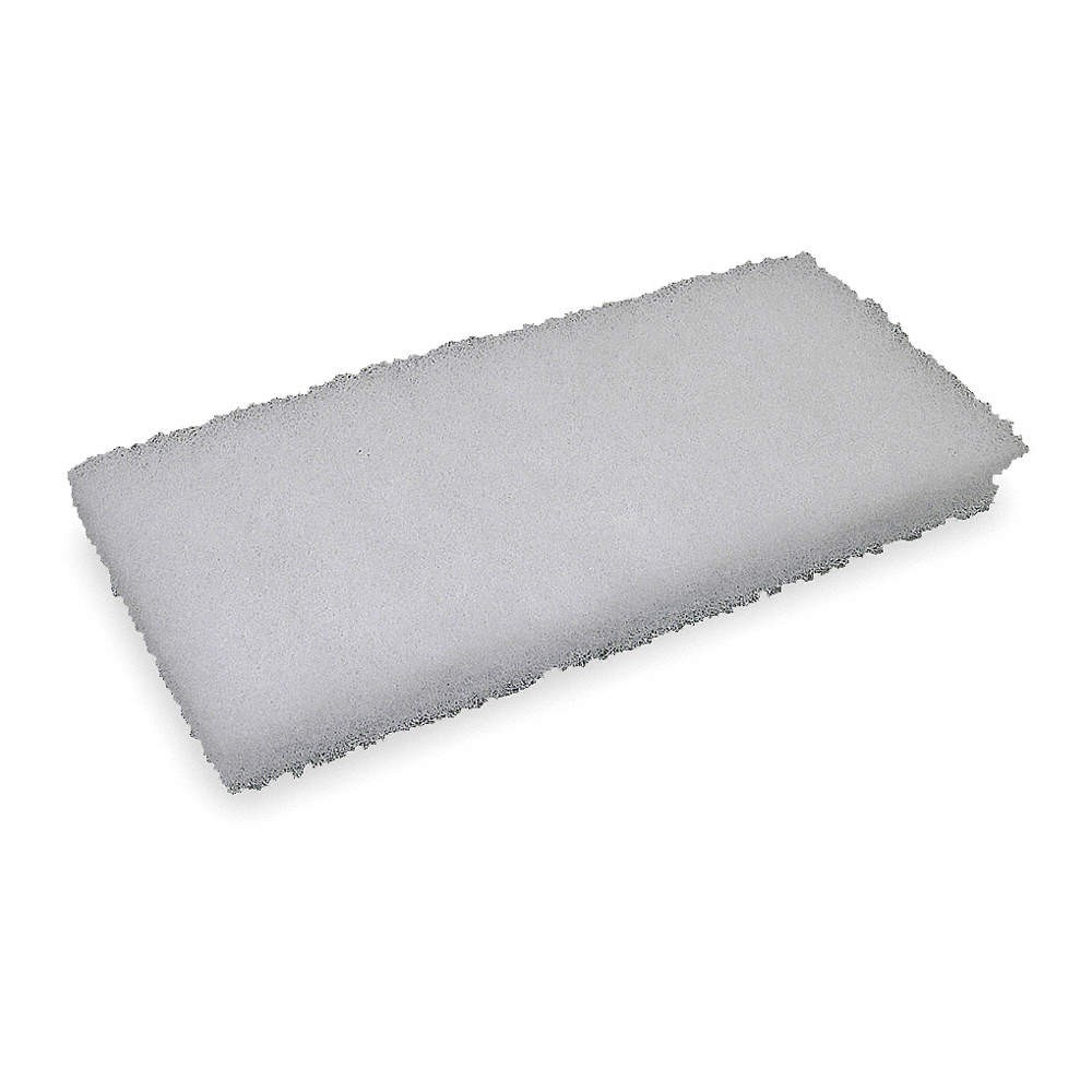 TOUGH GUY 280198 Pad,10 in L,White,4 1/2 in W,PK5 6XE74